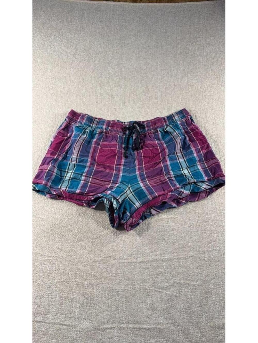 Sears Plaid Cotton Shorts